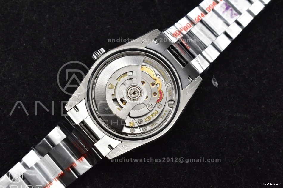 Edition 679 36 Dial Best on Roman BestValue SS DayDate 904L (Gain Steel Bracelet President QF vr3255 V5 Weight) Blue 0108